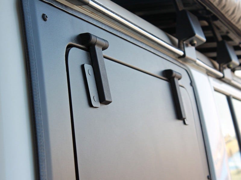 Toyota Land Cruiser Toyota Land Cruiser 76 Gullwing Window / Right Hand Side Aluminium