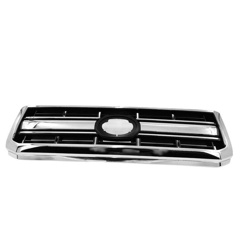 Toyota Land Cruiser Chrome & Black Front Grille - Suitable For Toyota Landcruiser VDJ 70 76 78 79 Series (2007-08/2023)