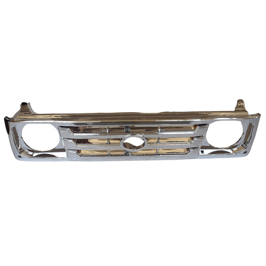 Toyota Land Cruiser Chrome Front Grille - Suitable for Landcruiser 78 79 Ute & Troopy 1999-2007