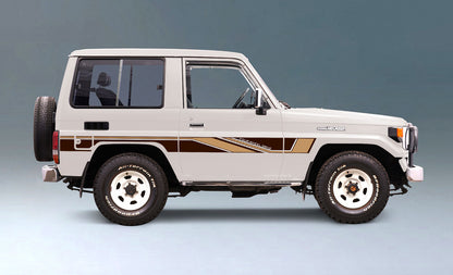 70 Series Land Cruiser Decal Body Stripe Kit (Barossa) -  71 Series/Bundera (1984–)