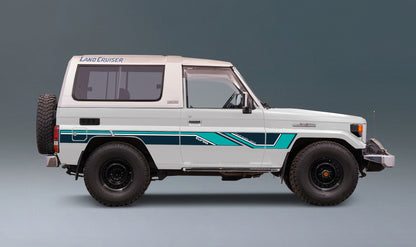 70 Series Land Cruiser Decal Body Stripe Kit (Barossa) - 73/74 Series (1984–1990)
