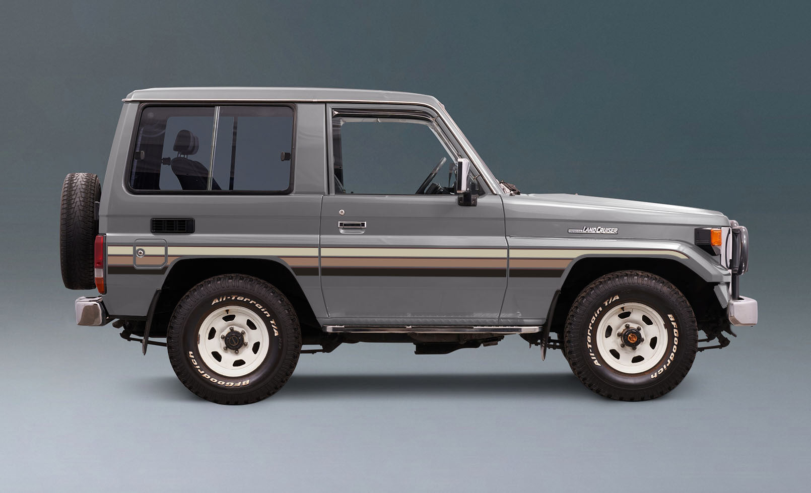 70 Series Land Cruiser Decal Body Stripe Kit (Brussels) -  71 Series/Bundera (1984–)