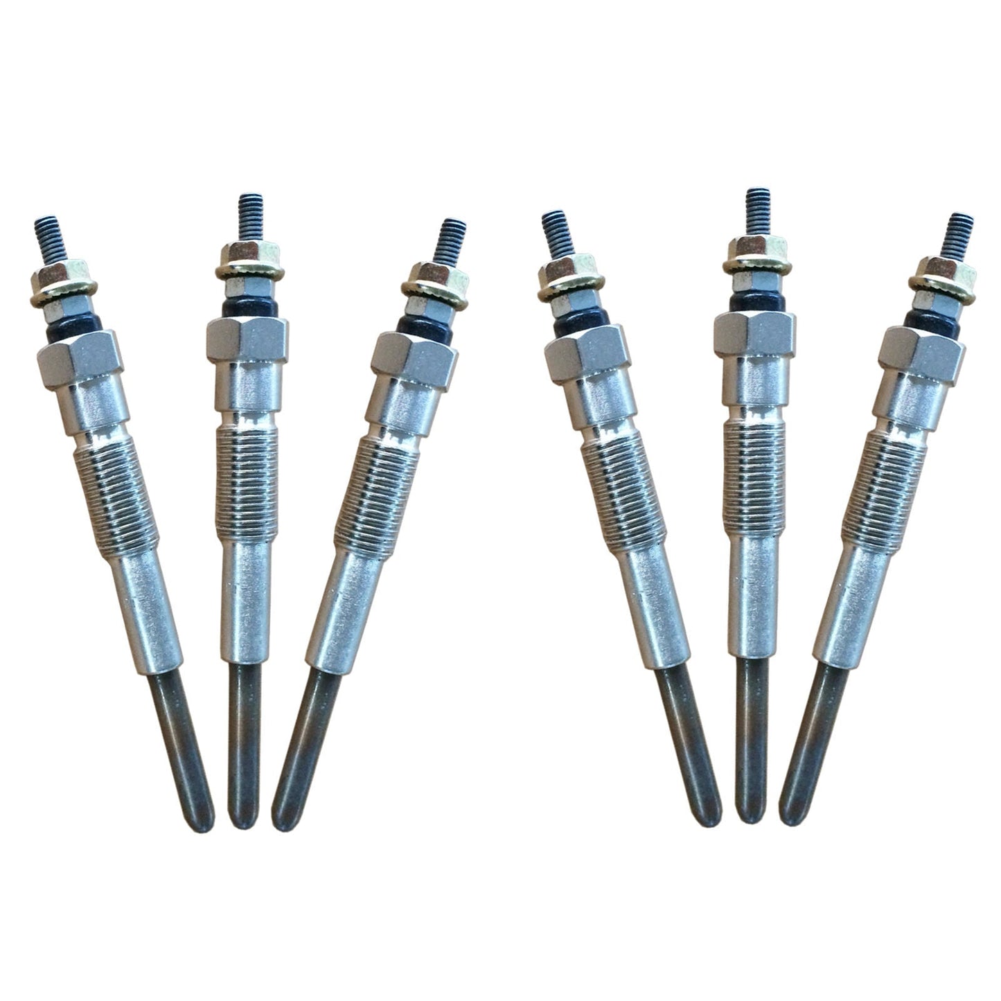 Toyota Land Cruiser Glow Plugs (6 Pcs) - Suitable for Toyota Landcruiser 1HZ 1990-2007 4.2L Diesel 70 80 100 105 Series