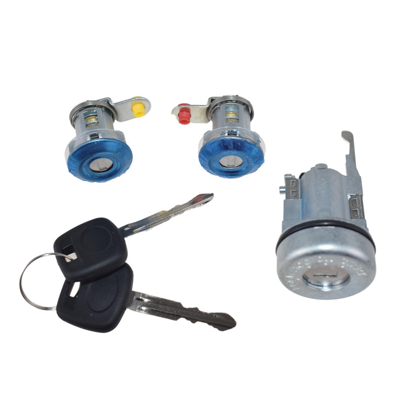 Toyota Land Cruiser Ignition Barrel & 2 Door Lock Set - Suitable for Landcruiser HZJ 75 Series 1990-2006