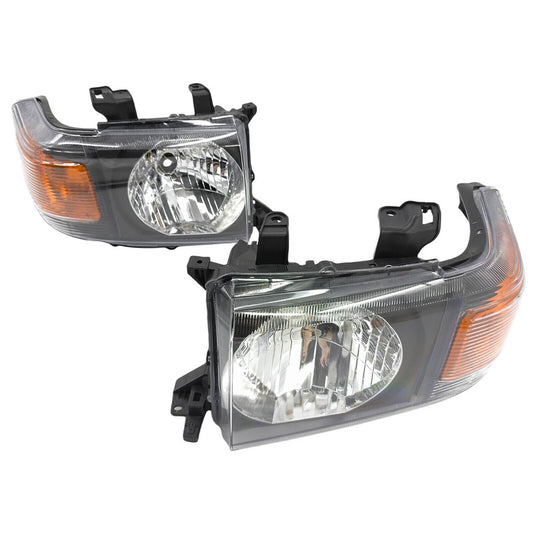 Toyota Land Cruiser LED Head Lights (Pair) - Suitable For Toyota Landcruiser VDJ70 VDJ76 VDJ78 VDJ79 Series (2007-2023)