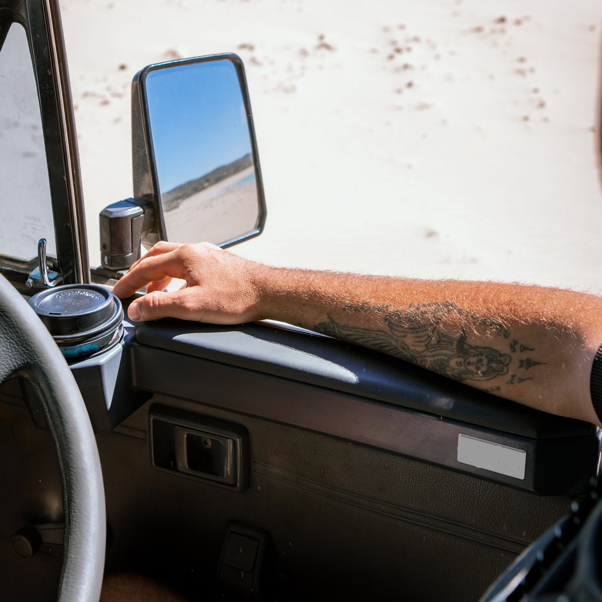 Toyota Land Cruiser Rear Cup Holder Armrests Pro (Pair)