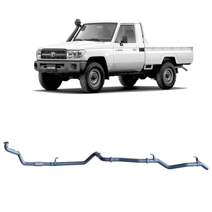 Toyota Land Cruiser Redback Extreme Duty Exhaust for Toyota Landcruiser 79 Series 4.2L 1HZ (10/1999 - 01/2007)
