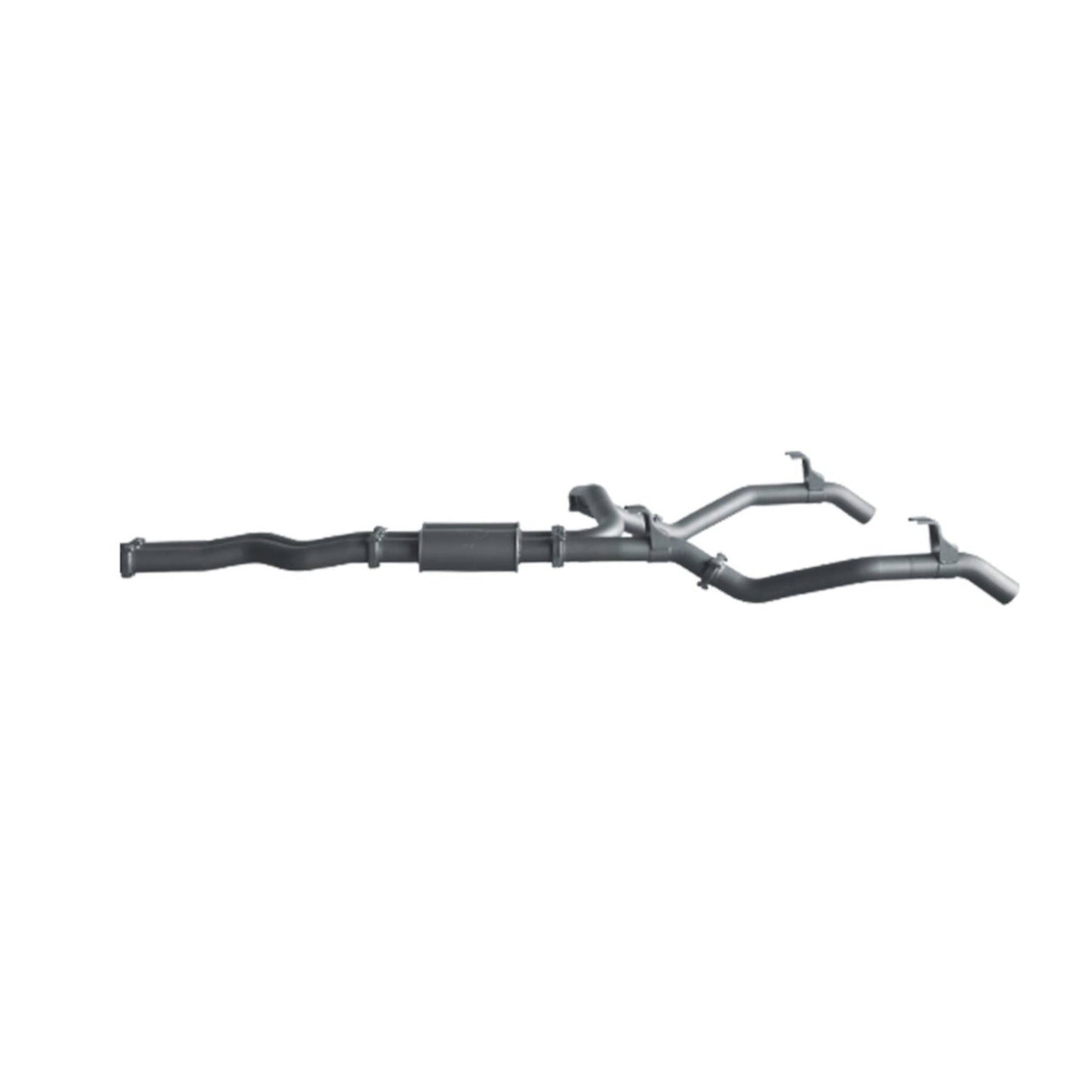 Toyota Land Cruiser Redback Extreme Duty Twin Exhaust for Toyota Landcruiser 76 Series Wagon (11/2016 - on)